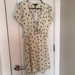 NWT floral mini dress